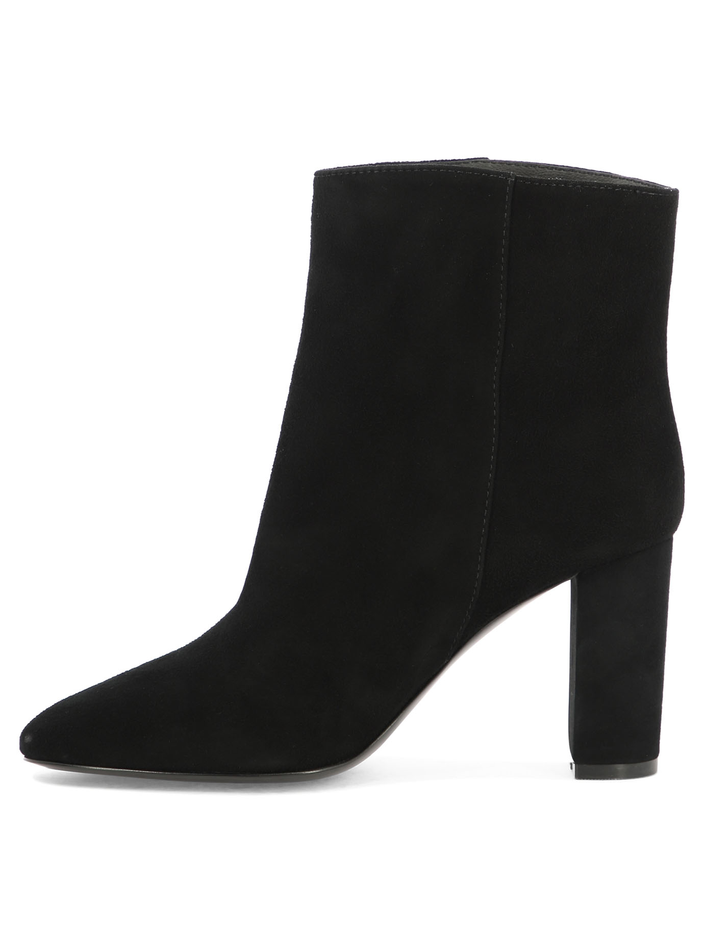 VIA ROMA 15 Black   Camoscio ankle boots